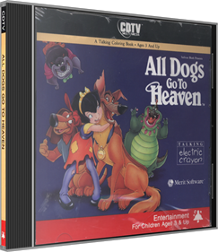 All Dogs Go To Heaven - Box - 3D Image