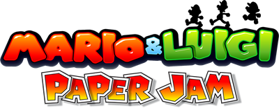 Mario & Luigi: Paper Jam - Clear Logo Image