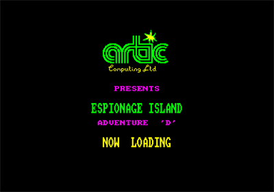 Espionage Island - Screenshot - Game Title Image