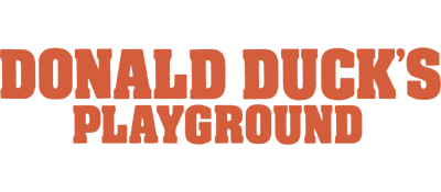 Donald Duck's Playground - Clear Logo Image