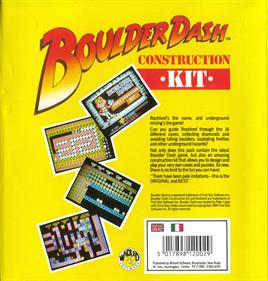 Boulder Dash Construction Kit - Box - Back Image