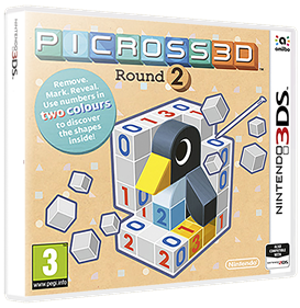 Picross 3D: Round 2 - Box - 3D Image