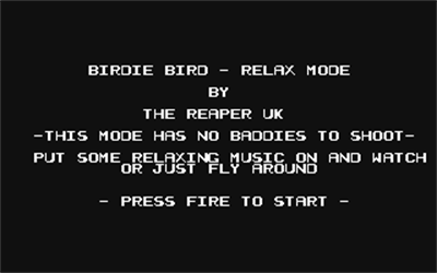 Birdie Bird - Screenshot - Game Title Image