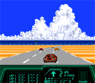 Rad Racer II - Screenshot - Gameplay Image