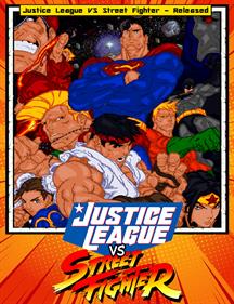 Justice League vs Street Fighter - Box - Front
