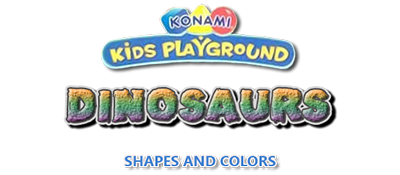 Playstation 2 Jogo Konami Kids Dinossauro Shapes&colors