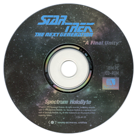 Star Trek: The Next Generation: A Final Unity - Disc Image