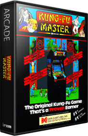 Kung-Fu Master - Box - 3D Image