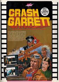 Crash Garrett - Advertisement Flyer - Front Image