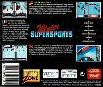 Winter Supersports 92 - Box - Back Image