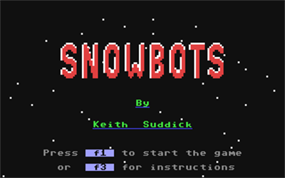 Snowbots - Screenshot - Game Title Image