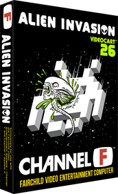 Videocart-26: Alien Invasion - Box - 3D Image