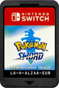Pokémon Sword - Cart - Front Image