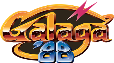 Galaga '88 - Clear Logo Image