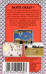 Skate Crazy - Box - Back Image