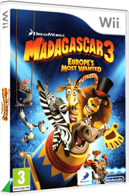 Madagascar 3: The Video Game - Box - 3D Image