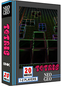 NeoGeo 2 Player Tetris - Box - 3D Image