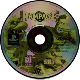 Rampage World Tour - Disc Image