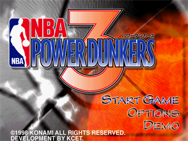 NBA In the Zone '98 - Screenshot - Game Title Image