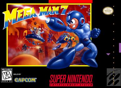 Mega Man 7 - Box - Front - Reconstructed Image