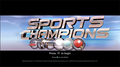 Sports Champions - Screenshot - Game Title Image