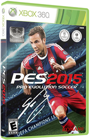 PES 2015: Pro Evolution Soccer - Box - 3D Image