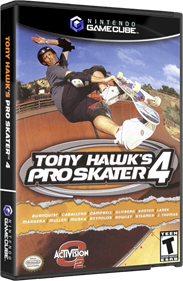 Tony Hawk's Pro Skater 4 - Box - 3D Image