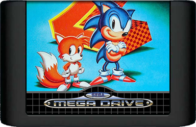 Sonic the Hedgehog 2 - Cart - Front Image