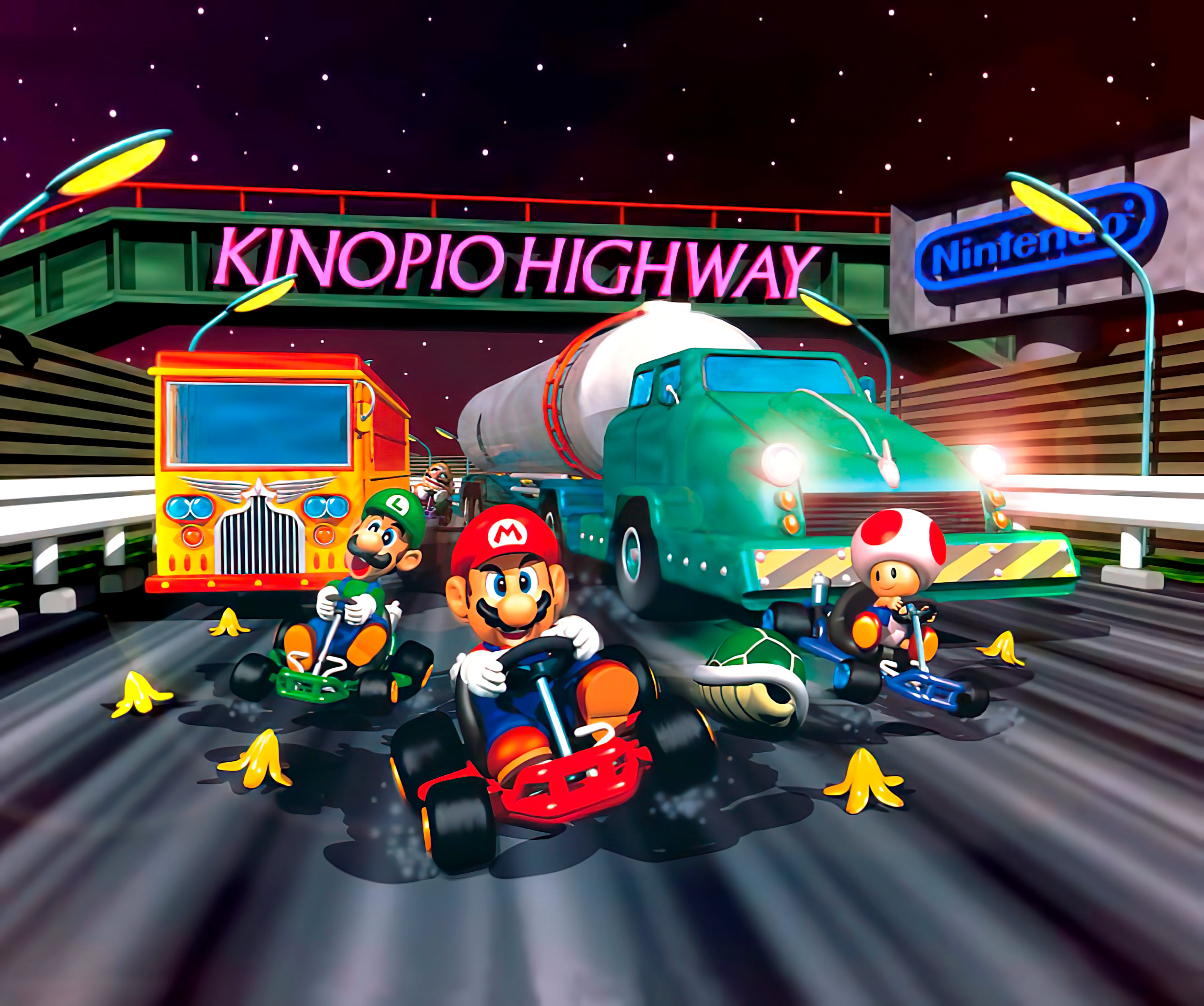 Mario Kart 64 Artwork