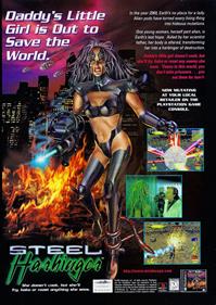 Steel Harbinger - Advertisement Flyer - Front Image