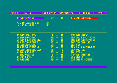 The Footballer - Screenshot - Gameplay Image
