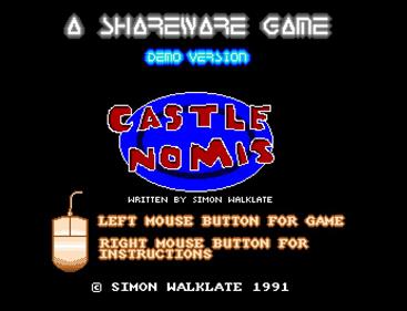 Castle Nomis - Screenshot - Game Title Image