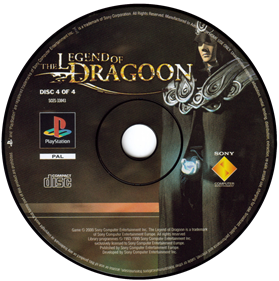 The Legend of Dragoon - Disc Image