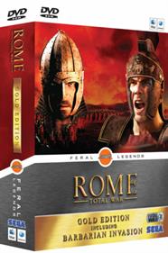 Rome Total War Gold - Box - 3D Image