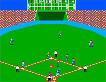 Great Baseball (1985 Version) - Screenshot - Gameplay Image