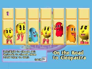Ms. Pac-Man: Quest for the Golden Maze - Screenshot - Game Select Image