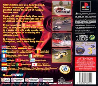 Michelin Rally Masters: Race of Champions - Box - Back Image