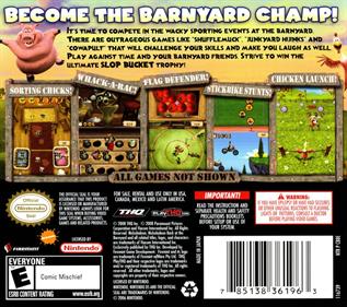 Back at the Barnyard: Slop Bucket Games - Box - Back Image