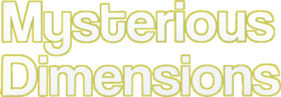 Mysterious Dimensions - Clear Logo Image