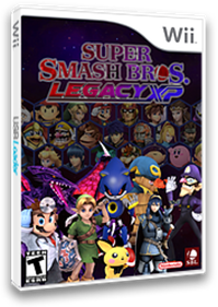 Super Smash Bros. Legacy XP - Box - 3D Image