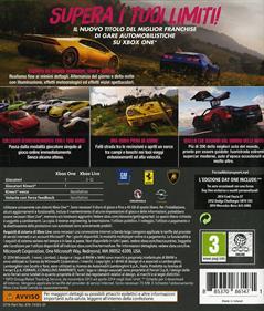 Forza Horizon 2 - Box - Back Image