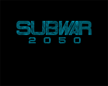 Subwar 2050 - Screenshot - Game Title Image