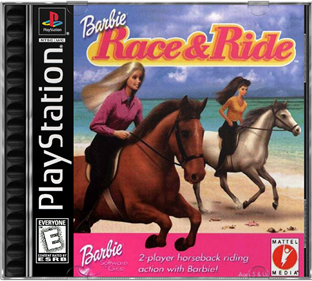 Barbie: Race & Ride - Box - Front - Reconstructed Image