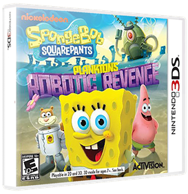 Spongebob SquarePants: Plankton's Robotic Revenge - Box - 3D Image