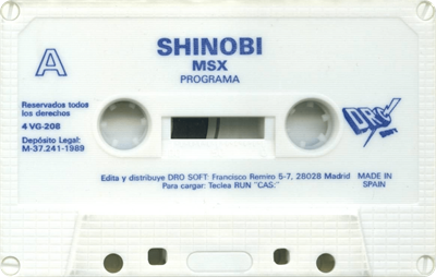 Shinobi - Cart - Front Image