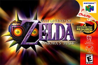 The Legend of Zelda: Majora's Mask - Box - Front - Reconstructed Image