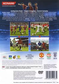 PES 2009: Pro Evolution Soccer - Box - Back Image