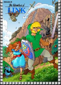Zelda II: The Adventure of Link - Fanart - Box - Front
