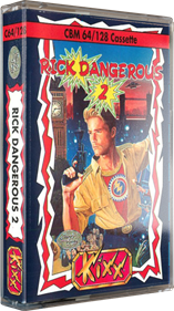 Rick Dangerous 2 - Box - 3D Image