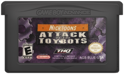 Nicktoons: Attack of the Toybots - Cart - Front Image